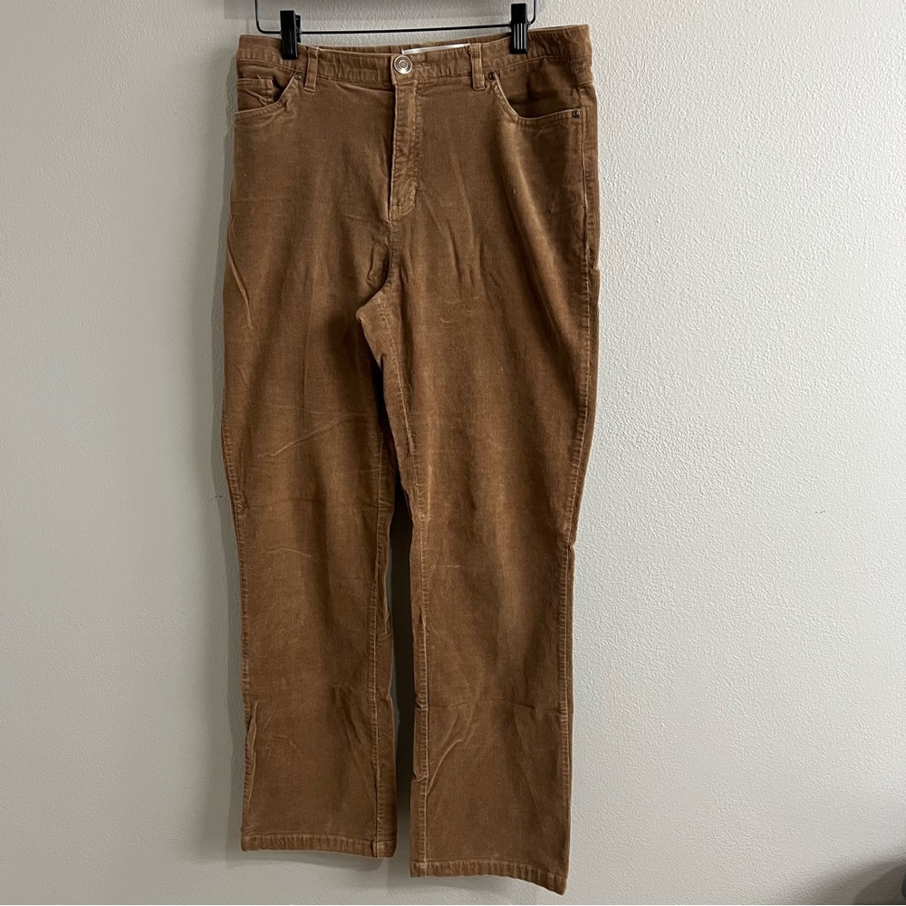 Contemporaine Exclusive Simons brown straight leg corduroy‎ SZ 8.